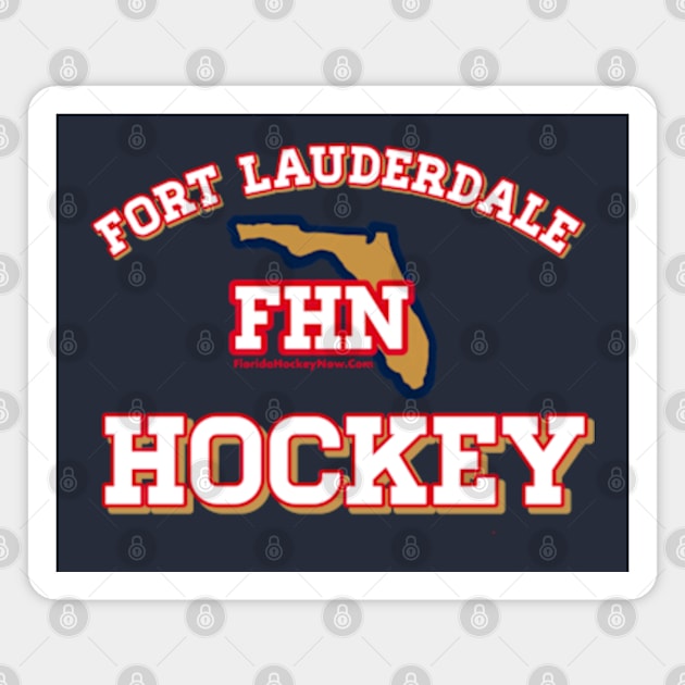 Fort Lauderdale Hockey 2 Magnet by FHN